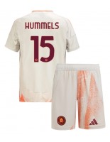 AS Roma Mats Hummels #15 Vieraspaita Lasten 2024-25 Lyhythihainen (+ shortsit)